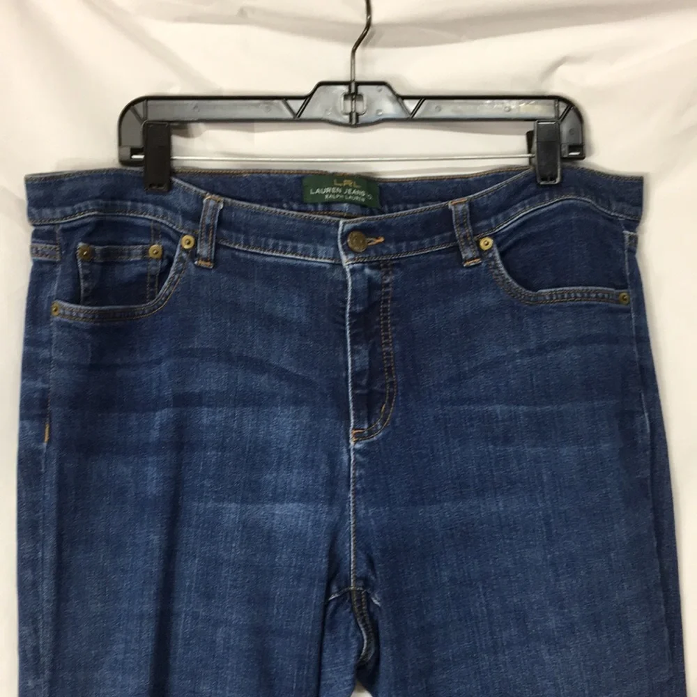 Ralph Lauren Women’s Classic Straight Leg Jeans Size 14W Like-NEW_5